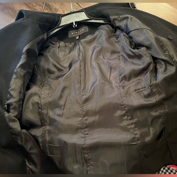 GIACCA WOMEN’S BLACK BELTED GORGEOUS COAT.   SIZE SMALL - Picture 9 of 11